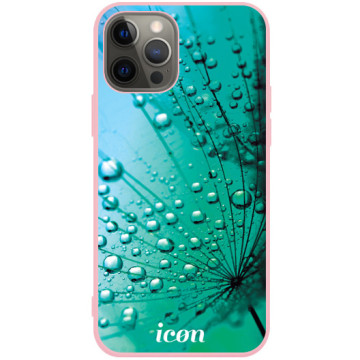 Phone case - casey Soft Flex Design - Icon Eco Style - Marine drops - pink