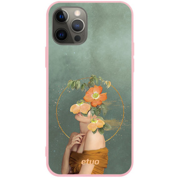 Etui na telefon - casey Soft Flex Design - Collages - Kamila Lenarcik Floral thoughts - różowy