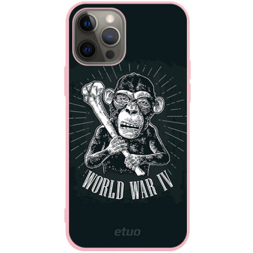 Phone case - casey Soft Flex Design - Military - World War IV - pink