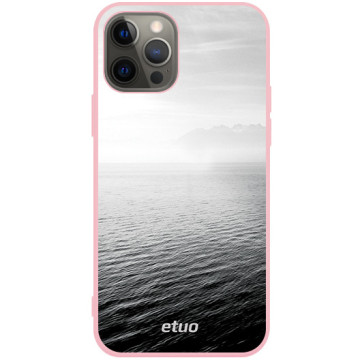 Phone case - casey Soft Flex Design - Natural - Pacific Ocean - pink