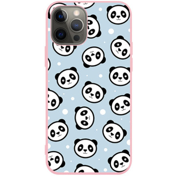 Phone case - casey Soft Flex Design - Panda - Stock of panda - pink
