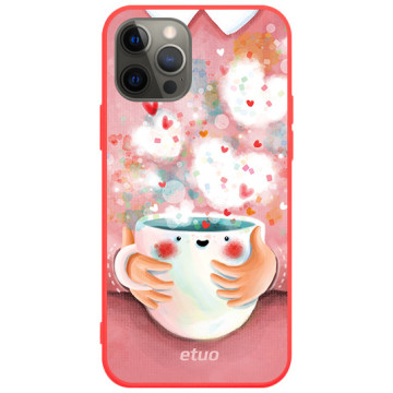 Etui na telefon - casey Soft Flex Design - Merry Christmas - Anna Maria Draws Christmas chill - czerwony