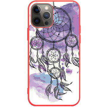 Phone case - casey Soft Flex Design - Folk & Dreamcatcher - Dreamcatcher - red