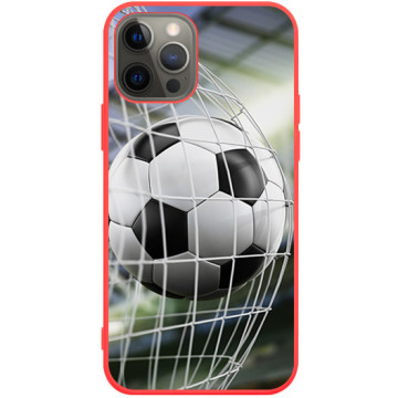 Phone case - casey Soft Flex Design - Football - Gool - red