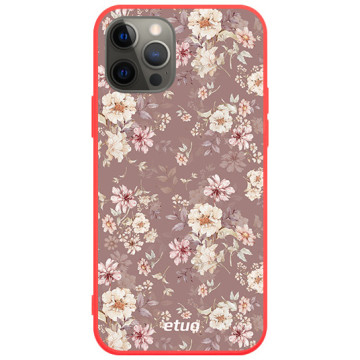 Etui na telefon - casey Soft Flex Design - Flora - Kasiags Pastell Flora - czerwony