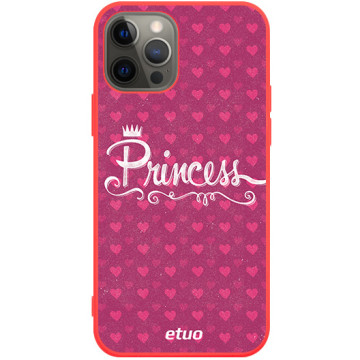Phone case - casey Soft Flex Design - Forever Young - Princess - red