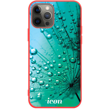 Phone case - casey Soft Flex Design - Icon Eco Style - Marine drops - red