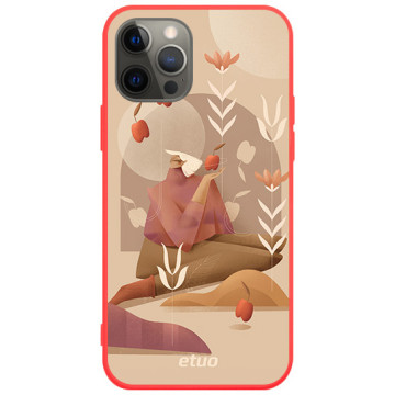 Etui na telefon - casey Soft Flex Design - Autumn melancholy - Sandra Chojecka Autumn dreams - czerwony