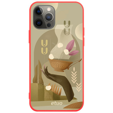 Etui na telefon - casey Soft Flex Design - Autumn melancholy - Sandra Chojecka The flavors of autumn - czerwony