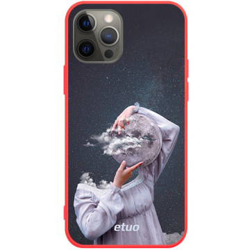 Etui na telefon - casey Soft Flex Design - Collages - Kamila Lenarcik Romantic full moon - czerwony