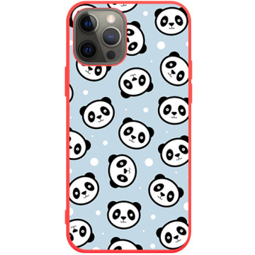 Phone case - casey Soft Flex Design - Panda - Stock of panda - red