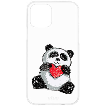 Case - casey Ultra Slim Design - Panda with heart