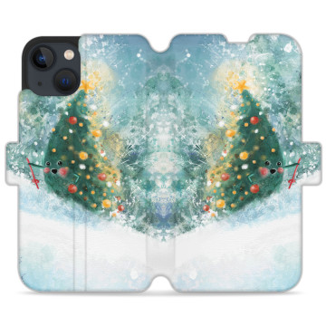 Phone case - casey Wallet Design - Merry Christmas - Anna Maria Draws Christmas tree