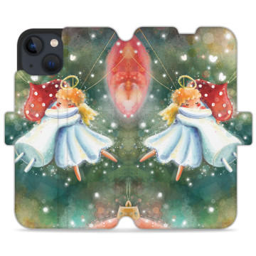 Phone case - casey Wallet Design - Merry Christmas - Anna Maria Draws Christmas baubles