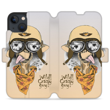 Phone case - casey Wallet Design - Funny Animals - Giraffe glasses
