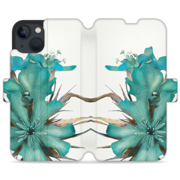 Phone case - casey Wallet Design - Botanic - Sea Flower