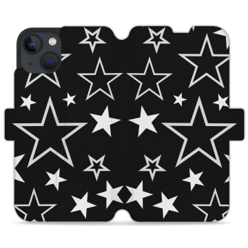 Phone case - casey Wallet Design - Black and white - Celebs