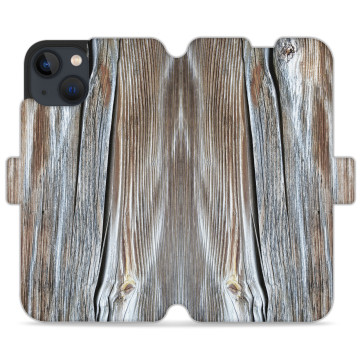 Phone case - casey Wallet Design - Wood - Natural wood
