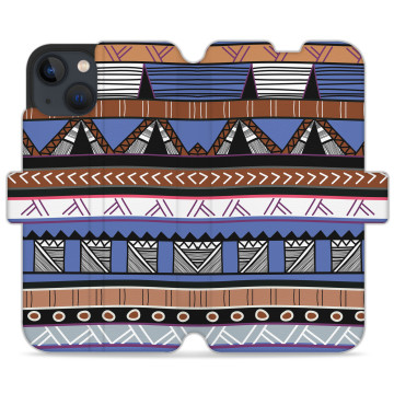 Phone case - casey Wallet Design - Folk & Dreamcatcher - Model ethno