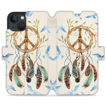 Phone case - casey Wallet Design - Folk & Dreamcatcher - Dreamcatcher and birds