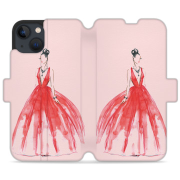 Phone case - casey Wallet Design - Fashion - Red dress
