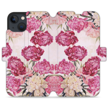Phone case - casey Wallet Design - Floral Case - Peonies