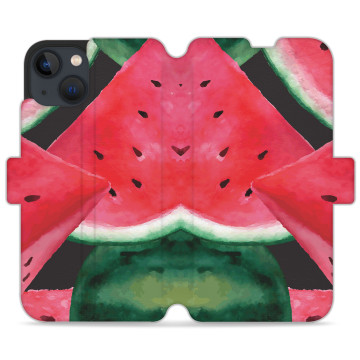 Phone case - casey Wallet Design - Fruits and Tropical - Juicy watermelons