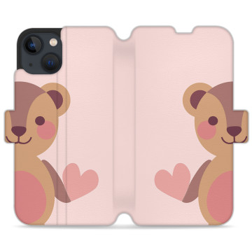 Phone case - casey Wallet Design - Forever Young - Cute bear