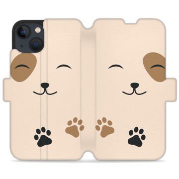 Phone case - casey Wallet Design - Forever Young - Case with a kitten
