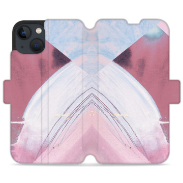 Phone case - casey Wallet Design - Chic Design - Blue Pink Fashion