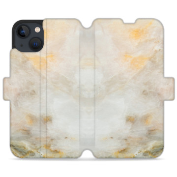 Phone case - casey Wallet Design - Chic Design - Yellow Marble