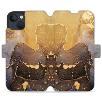 Phone case - casey Wallet Design - Gold Abstract - Golden abstraction