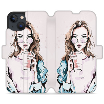 Phone case - casey Wallet Design - Fashion Girls - Hipster Girl