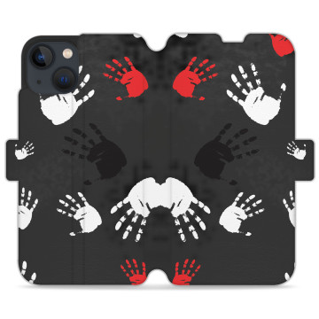 Phone case - casey Wallet Design - Horror - Hand prints