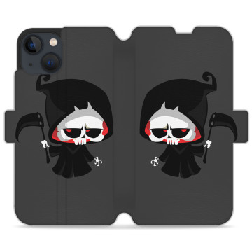 Phone case - casey Wallet Design - Horror - Death with a scythe