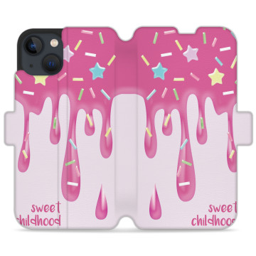 Phone case - casey Wallet Design - Gift for Children's Day - Pink icing