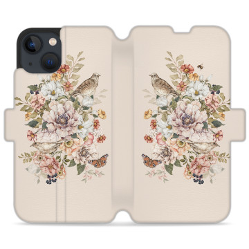 Phone case - casey Wallet Design - Floral impressions - Kasiags Romantic grove