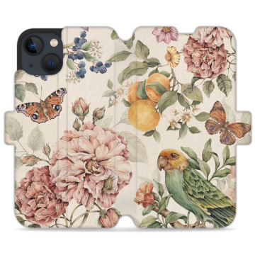 Phone case - casey Wallet Design - Floral impressions - Kasiags Tropical chill