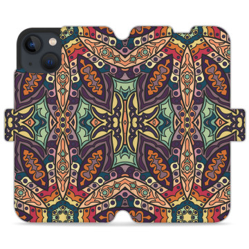 Phone case - casey Wallet Design - Moroccan - Zellige