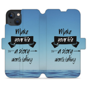 Phone case - casey Wallet Design - The sentence - Make your life story