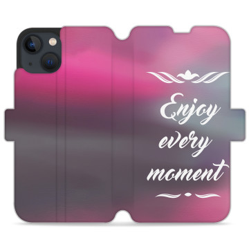 Phone case - casey Wallet Design - The sentence - Enjoy every moment