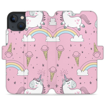 Phone case - casey Wallet Design - Unicorn - Pink Unicorn