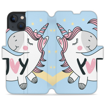 Phone case - casey Wallet Design - Unicorn - I love you