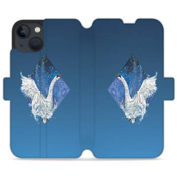 Phone case - casey Wallet Design - Water stories - Swan