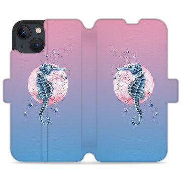 Phone case - casey Wallet Design - Water stories - Seahorse