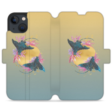 Phone case - casey Wallet Design - Water stories - Coat