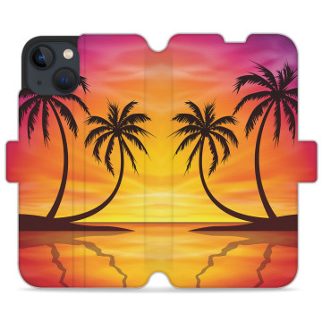 Phone case - casey Wallet Design - Holiday - Palm trees at sunset