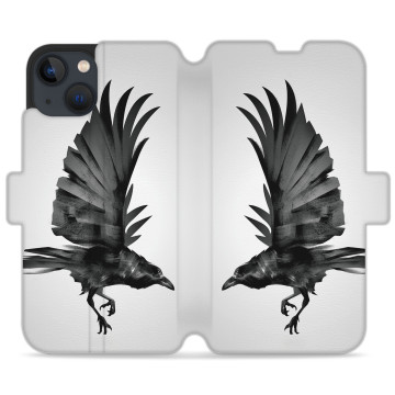 Phone case - casey Wallet Design - Wild Animals - Raven