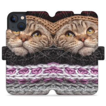 Phone case - casey Wallet Design - Christmas gift - Cat in sweater