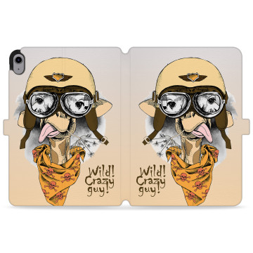 Tablet case - casey Wallet Design - Funny Animals - Giraffe glasses